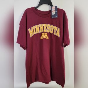 Minnesota Golden Gophers Fanatics Branded Campus T-Shirt Size L Maroon